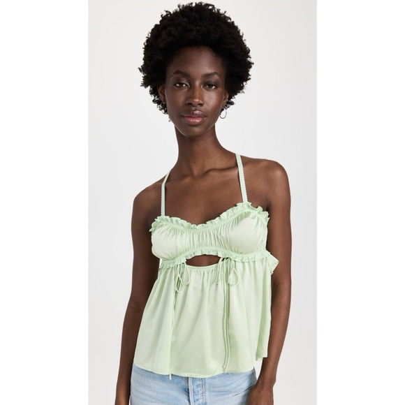 New Allina Liu Kali Top Green S - Picture 1 of 4